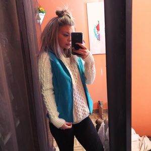 Teal Columbia Vest
